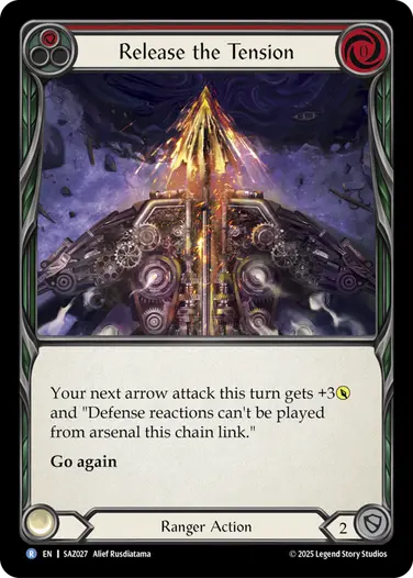 Release the Tension SAZ027 - Silver Age Chapter 2 - Azalea - Flesh and blood card