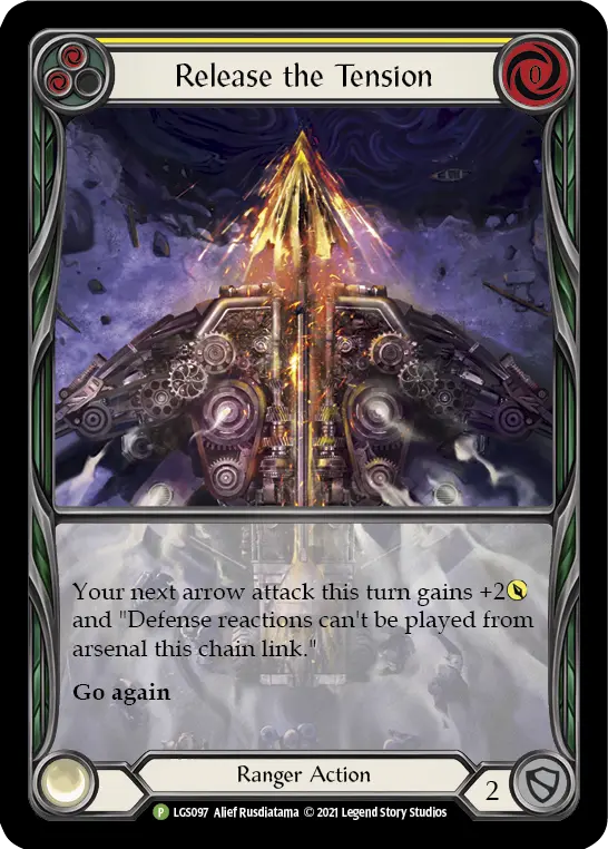 Release the Tension YELLOW LGS097-RF - Armory - Season 6 - Flesh and blood card