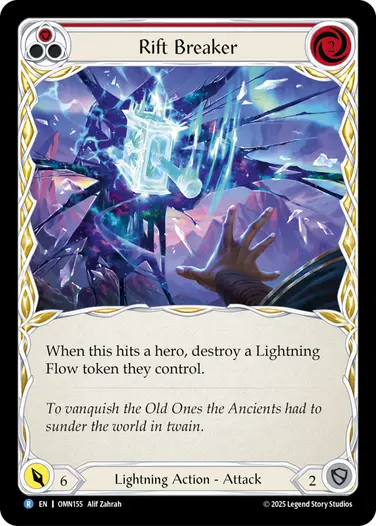 Rift Breaker OMN155 - Omens of the Third Age - Flesh and blood card