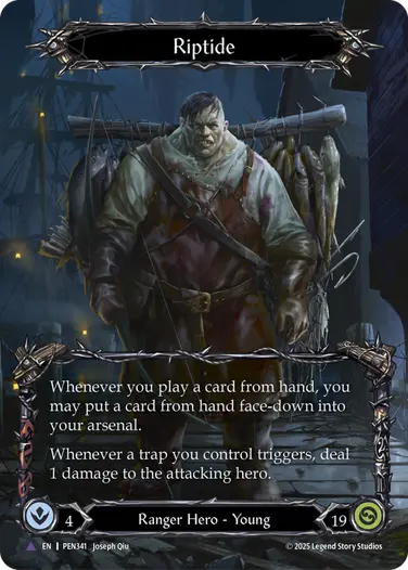 Riptide PEN341-MV - Compendium of Rathe - Flesh and blood card