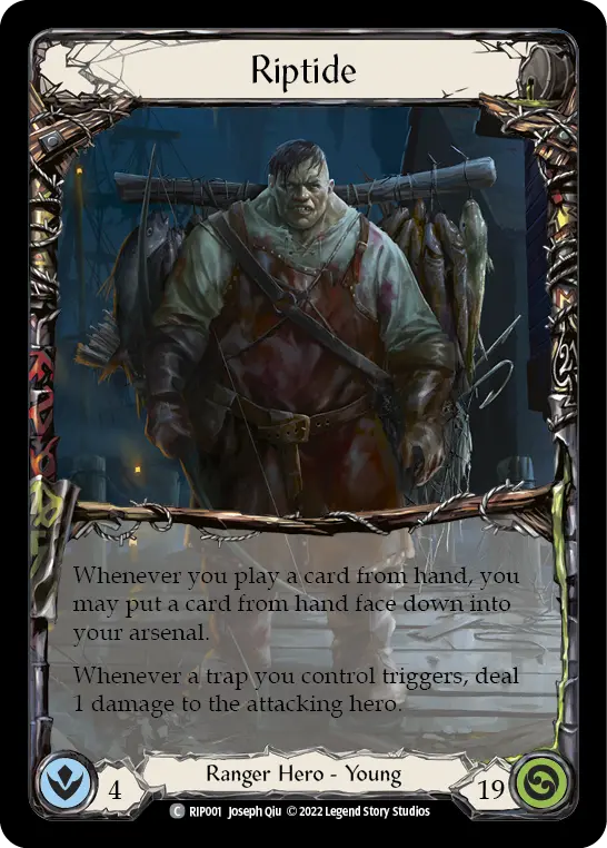 Riptide RIP001 - Riptide - Blitz Deck - Flesh and blood card