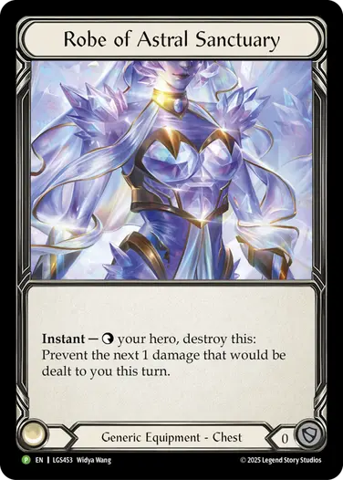Robe of Astral Sanctuary LGS453-CF - Pre-release - Omens of the Third Age - Flesh and blood card