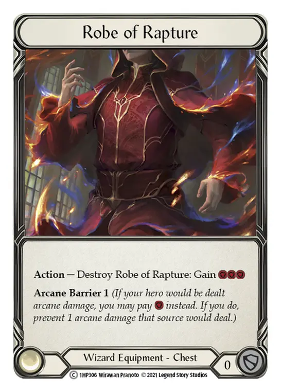 Robe of Rapture 1HP306 - History Pack 1 - Flesh and blood card