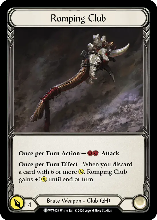 Romping Club U-WTR003 - Welcome to Rathe - Unlimited - Flesh and blood card