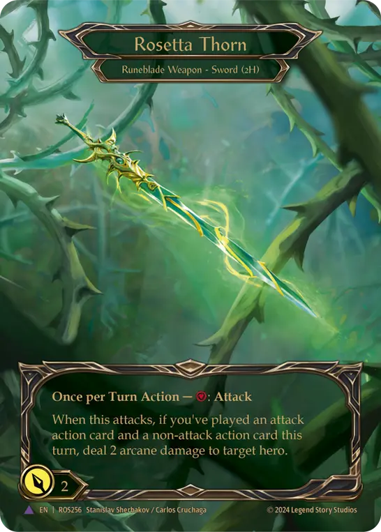 Rosetta Thorn ROS256-MV - Rosetta - Flesh and blood card