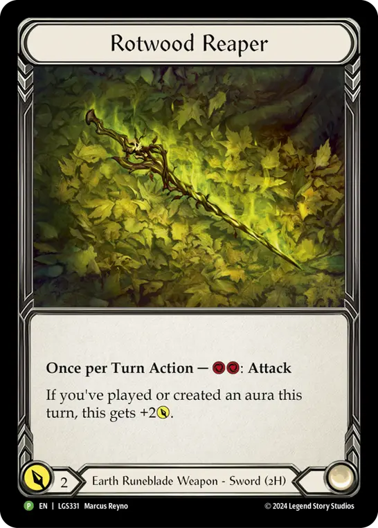 Rotwood Reaper LGS331-RF - Gift with Purchase - Rosetta Archive Pack [JA] - Flesh and blood card