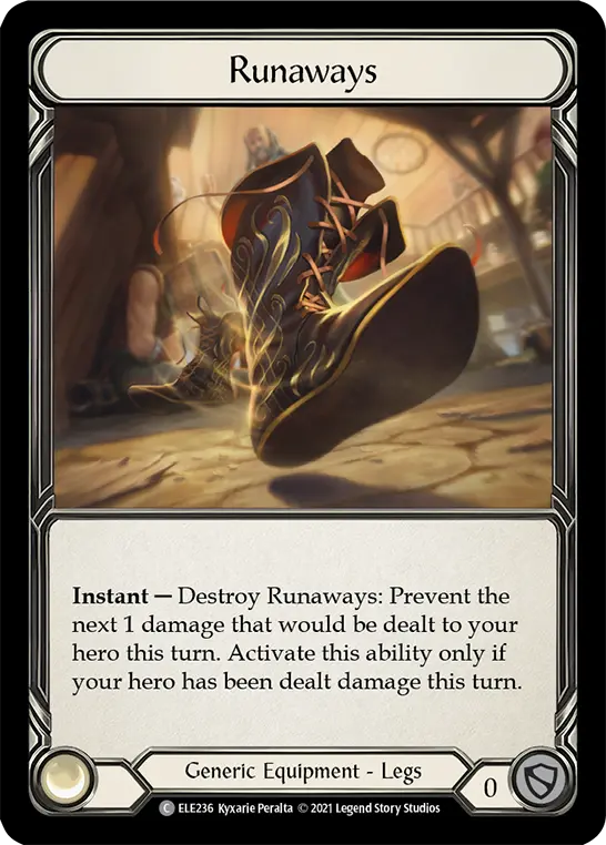 Runaways ELE236 - Tales of Aria - Flesh and blood card