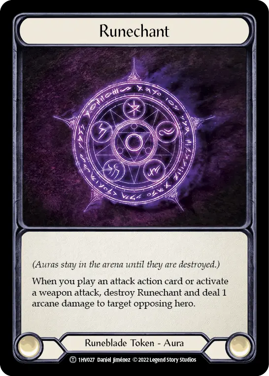 Runechant 1HV027 - Viserai - Blitz Deck - Flesh and blood card