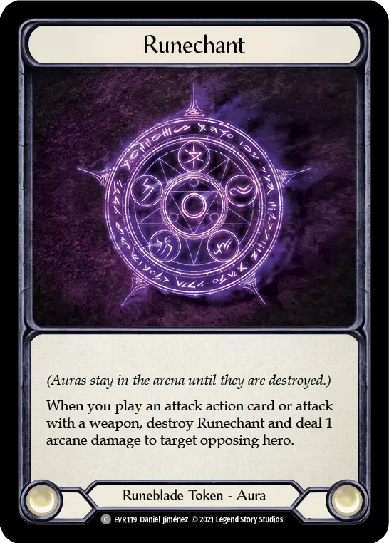 Runechant EVR119 - Everfest - Flesh and blood card
