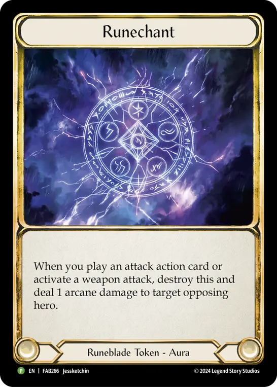 Runechant FAB266-RF - Calling - Rosetta - Flesh and blood card