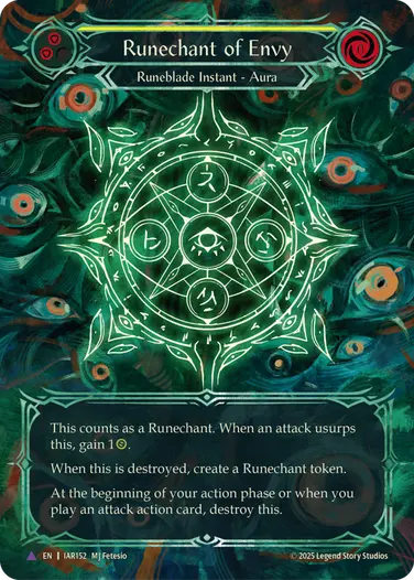 Runechant of Envy IAR152-MV - Omens of the Third Age - Flesh and blood card