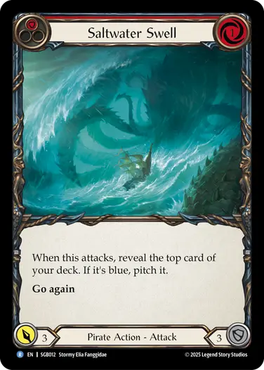 Saltwater Swell SGB012 - Silver Age Chapter 3 - Gravy Bones - Flesh and blood card