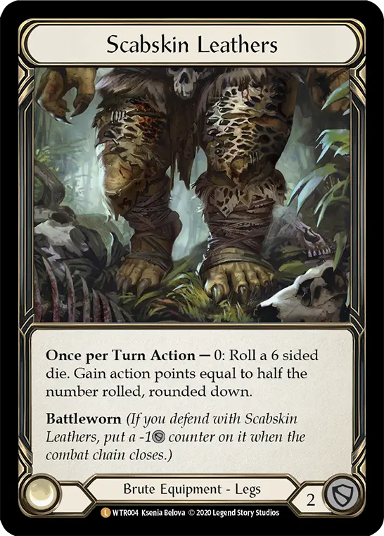Scabskin Leathers R-WTR004-RF - Welcome to Rathe - Unlimited Revised - Flesh and blood card