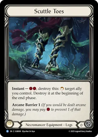 Scuttle Toes SGB009 - Silver Age Chapter 3 - Gravy Bones - Flesh and blood card