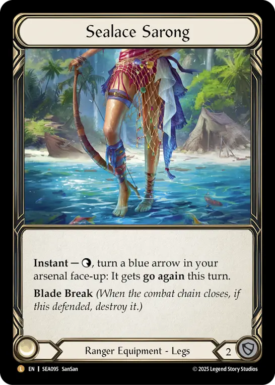 Sealace Sarong SEA095-RF - High Seas - Flesh and blood card