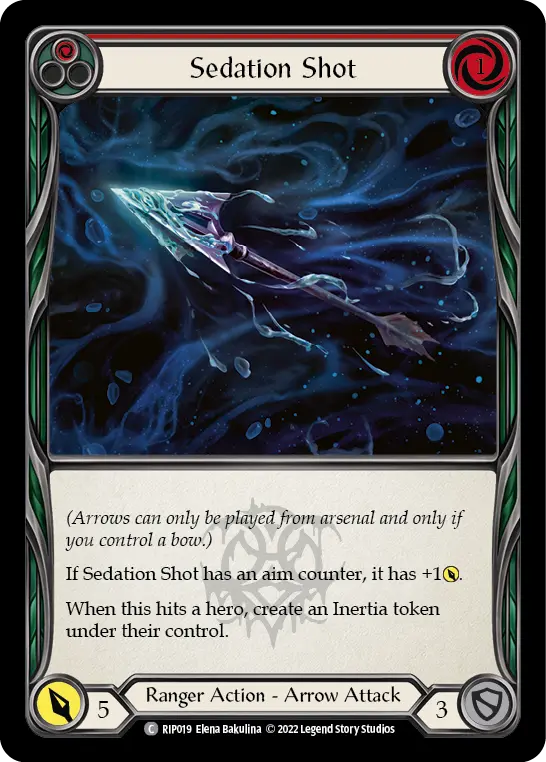 Sedation Shot RED RIP019 - Riptide - Blitz Deck - Flesh and blood card