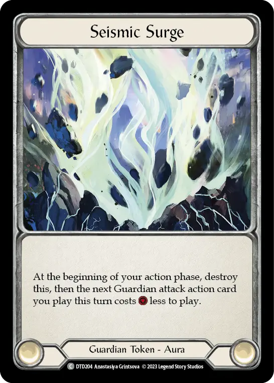 Seismic Surge DTD204 - Dusk till Dawn - Flesh and blood card