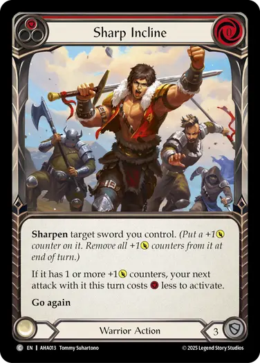 Sharp Incline AHA013 - Armory Deck - Hala, Bladesaint of the Vow - Flesh and blood card