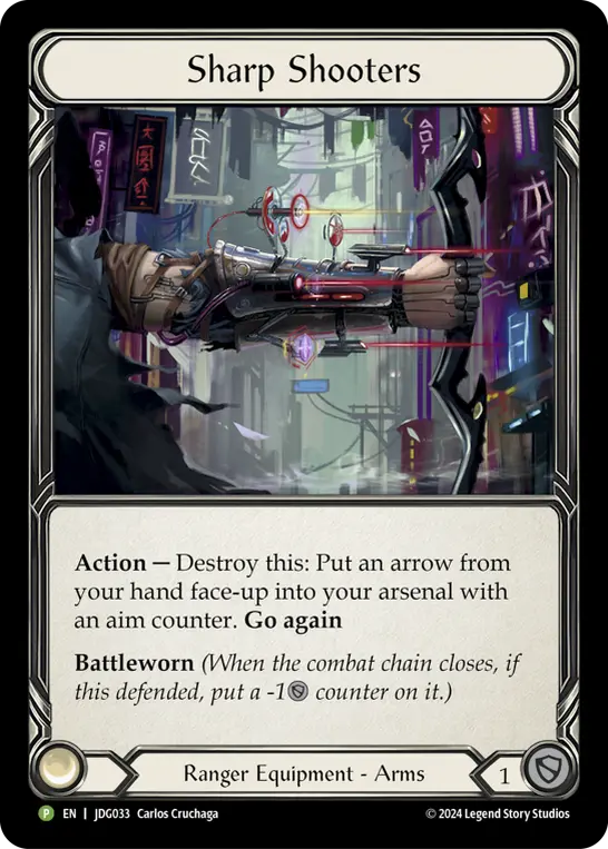 Sharp Shooters JDG033-CF - Judge Pack - Season 5 - Flesh and blood card