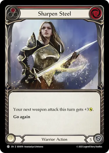 Sharpen Steel SDO019 - Silver Age Chapter 2 - Dorinthea - Flesh and blood card