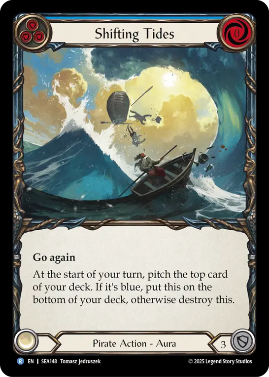 Shifting Tides BLUE SEA148 - High Seas - Flesh and blood card