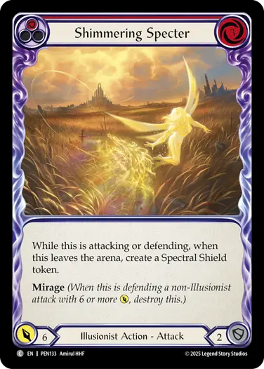 Shimmering Specter PEN133 - Compendium of Rathe - Flesh and blood card