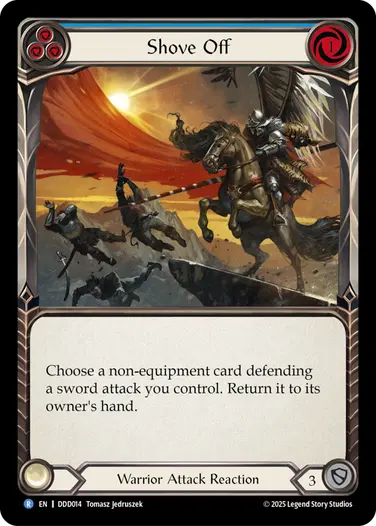 Shove Off DDD014 - Dorinthea Demo Deck - Flesh and blood card