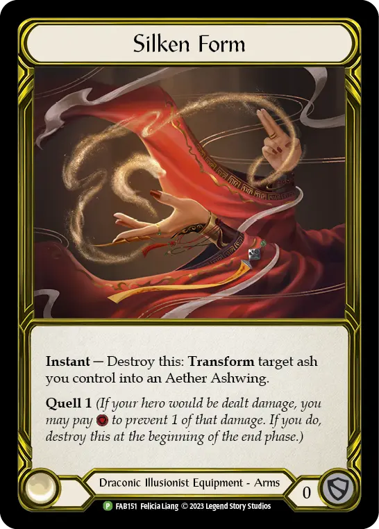 Silken Form FAB151-GF - ProQuest - Season 4 - Flesh and blood card