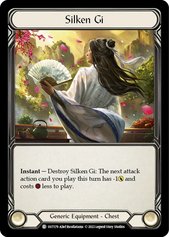 Silken Gi OUT179 - Outsiders - Flesh and blood card