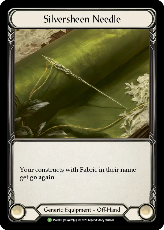 Silversheen Needle LSS009-CF - Cosplay - 2023 - Flesh and blood card
