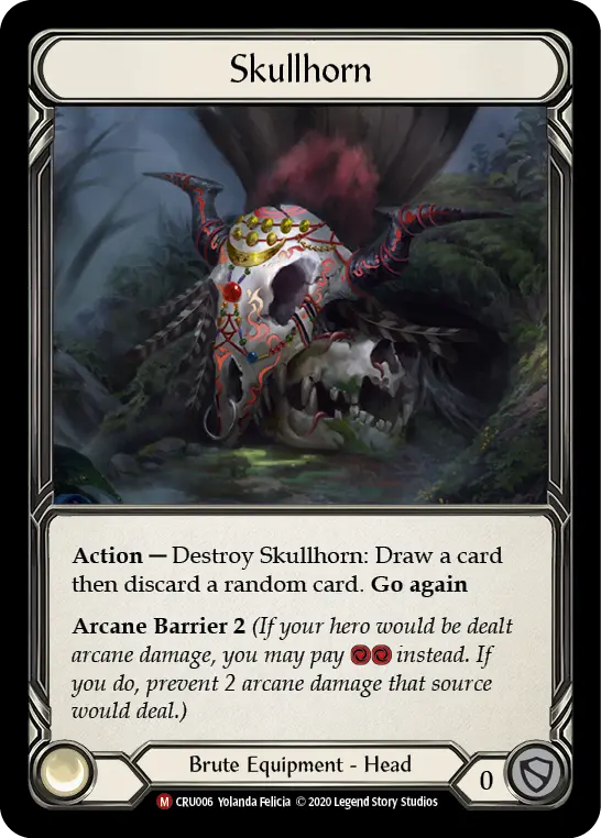 Skullhorn CRU006 - Crucible of War - Flesh and blood card