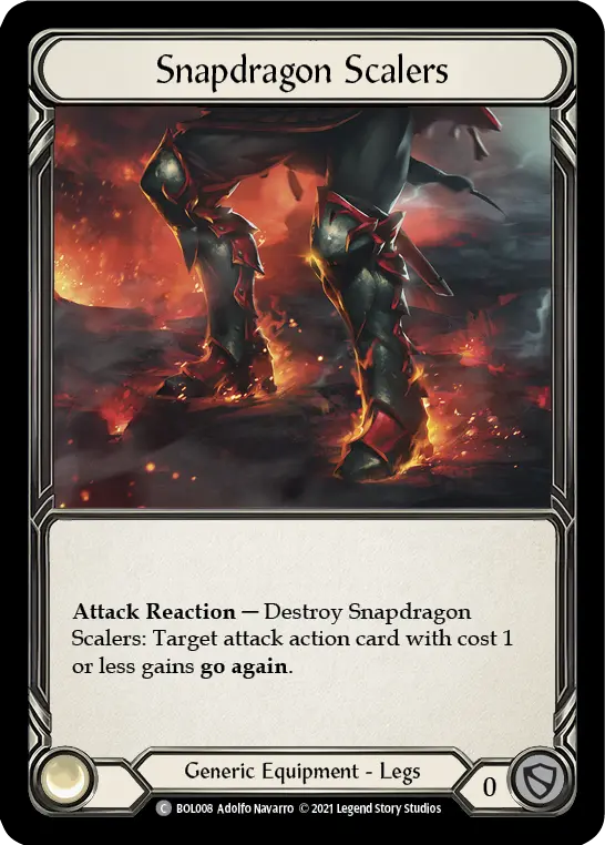 Snapdragon Scalers BOL008 - Boltyn - Blitz Deck - Flesh and blood card