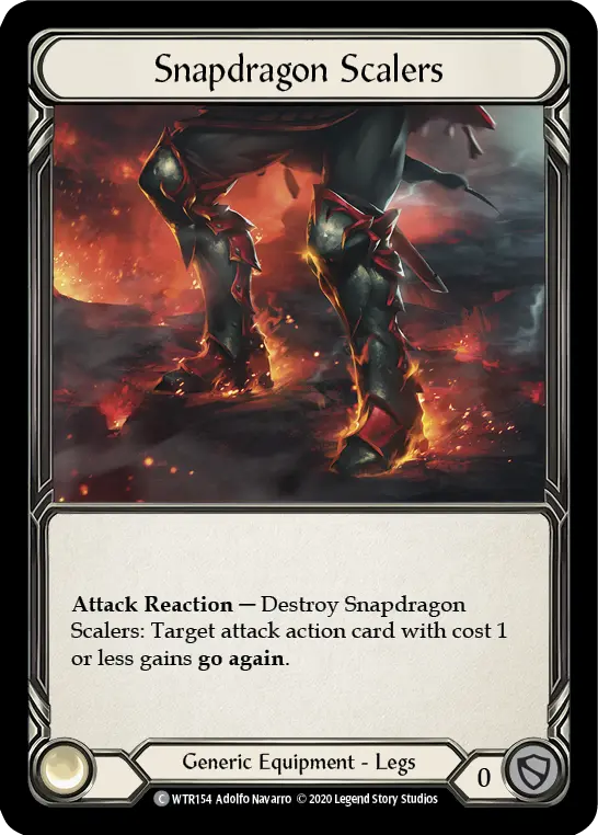 Snapdragon Scalers U-WTR154-RF - Welcome to Rathe - Unlimited - Flesh and blood card