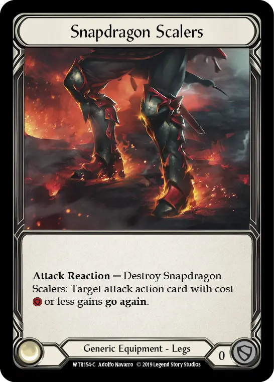 Snapdragon Scalers WTR154 - Welcome to Rathe - Flesh and blood card