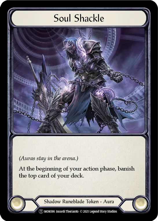 Soul Shackle U-MON186 - Monarch - Unlimited - Flesh and blood card