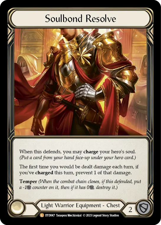 Soulbond Resolve DTD047-RF - Dusk till Dawn - Flesh and blood card