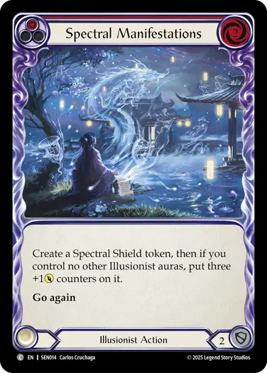 Spectral Manifestations SEN014 - Silver Age Chapter 2 - Enigma - Flesh and blood card