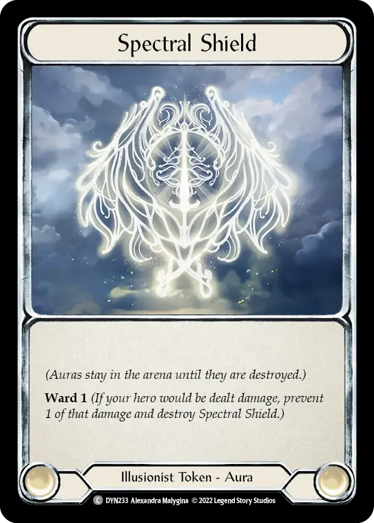 Spectral Shield DYN233 - Dynasty - Flesh and blood card