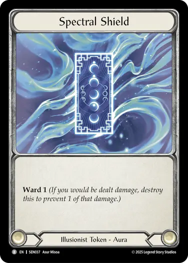 Spectral Shield SEN037 - Silver Age Chapter 2 - Enigma - Flesh and blood card