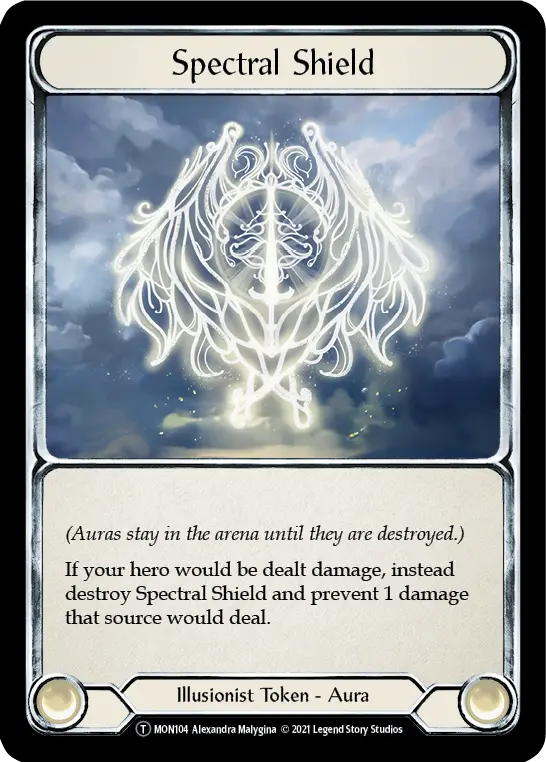 Spectral Shield U-MON104 - Monarch - Unlimited - Flesh and blood card