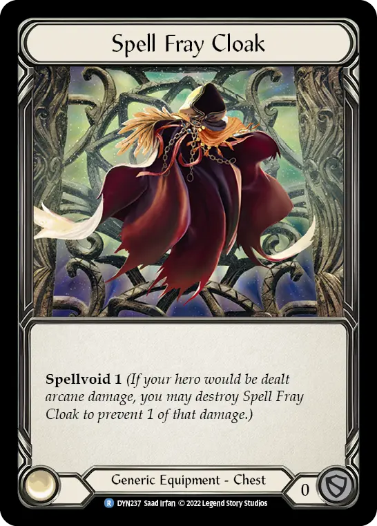 Spell Fray Cloak DYN237 - Dynasty - Flesh and blood card
