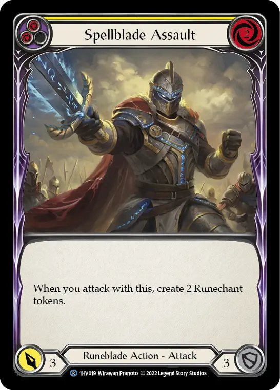 Spellblade Assault YELLOW 1HV019 - Viserai - Blitz Deck - Flesh and blood card