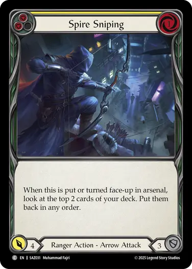 Spire Sniping SAZ031 - Silver Age Chapter 2 - Azalea - Flesh and blood card