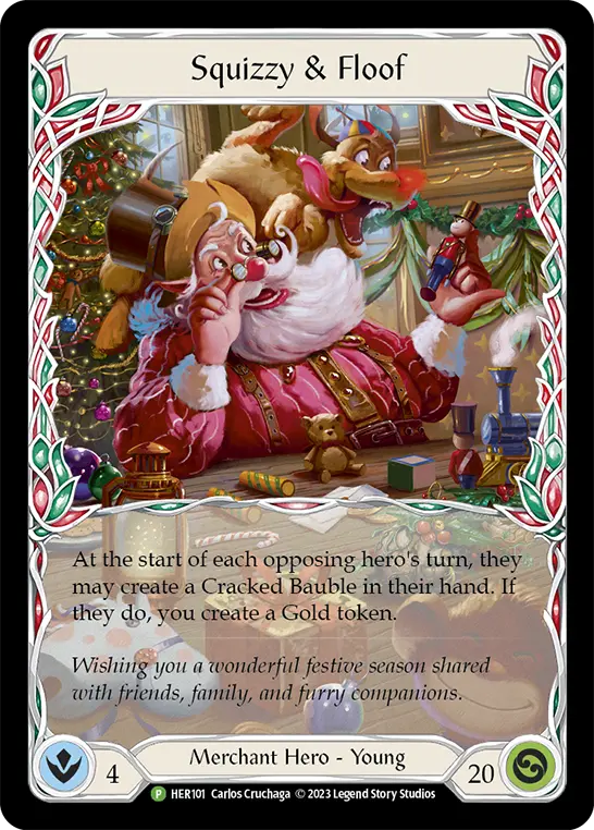 Squizzy &amp; Floof HER101-RF - Armory - Season 11 - Flesh and blood card