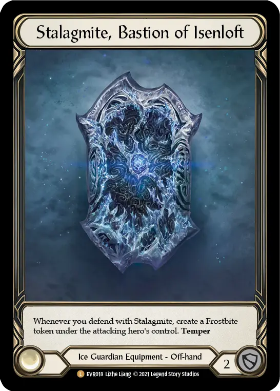Stalagmite, Bastion of Isenloft EVR018-CF - Everfest - Flesh and blood card