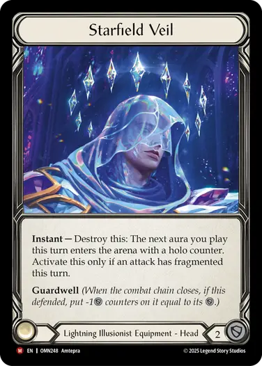 Starfield Veil OMN248-CF - Omens of the Third Age - Flesh and blood card