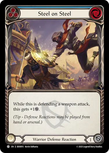 Steel on Steel DDD015 - Dorinthea Demo Deck - Flesh and blood card