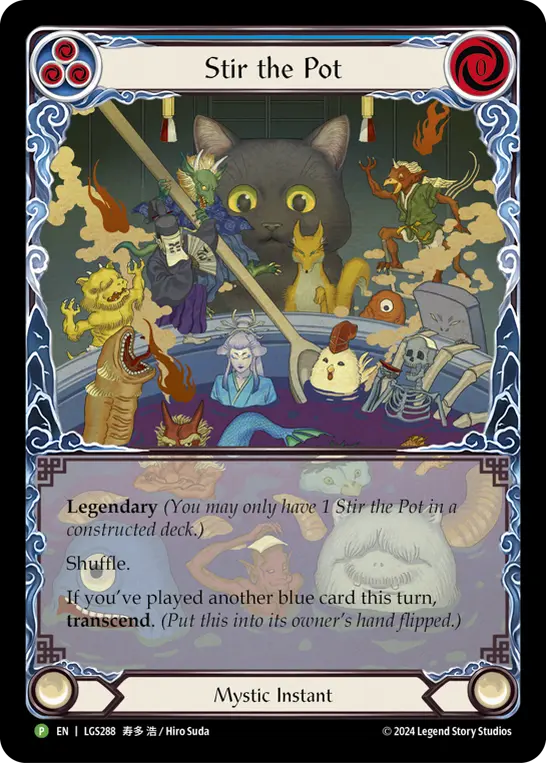 Stir the Pot BLUE LGS288-RF - Buy-a-Box - Part the Mistveil - Flesh and blood card