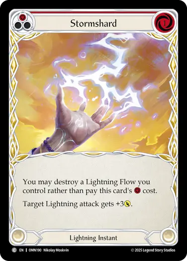 Stormshard OMN190 - Omens of the Third Age - Flesh and blood card