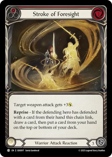 Stroke of Foresight SDO017 - Silver Age Chapter 2 - Dorinthea - Flesh and blood card